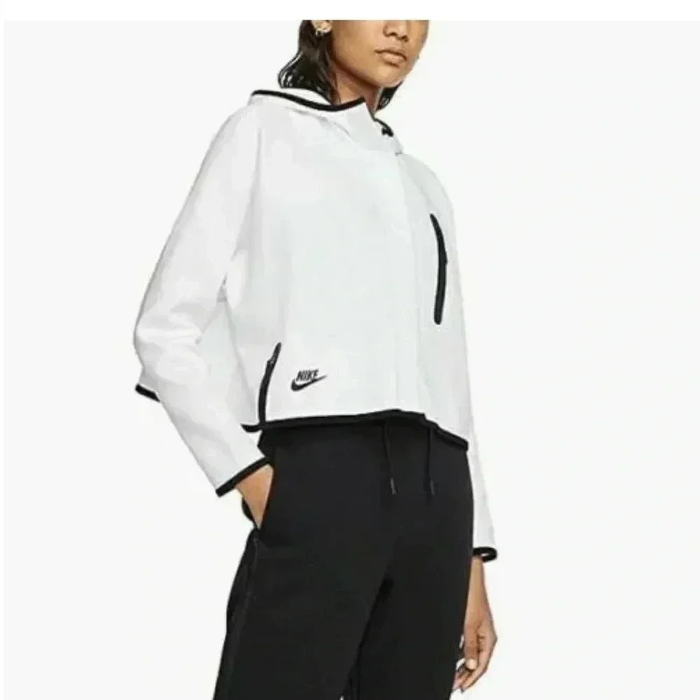 Nike Sportswear Women's Tech Fleece Full Zip Cape Hoodie RARE
